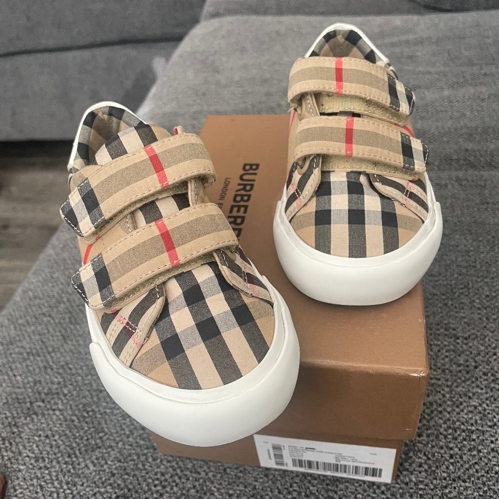 Kids Burberry Sneakers